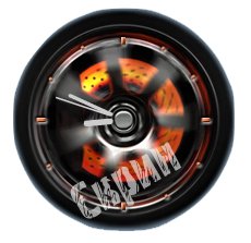Часы на тему Need For Speed для uCoz