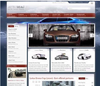 Шаблон IT AutoMag переделан под ucoz